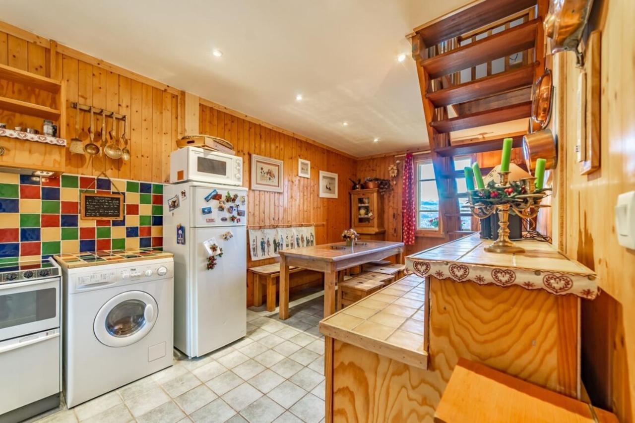Duplex Apartment In The Heart Of The City With Mountain & Countryside Views Saint-Gervais-les-Bains Exterior foto