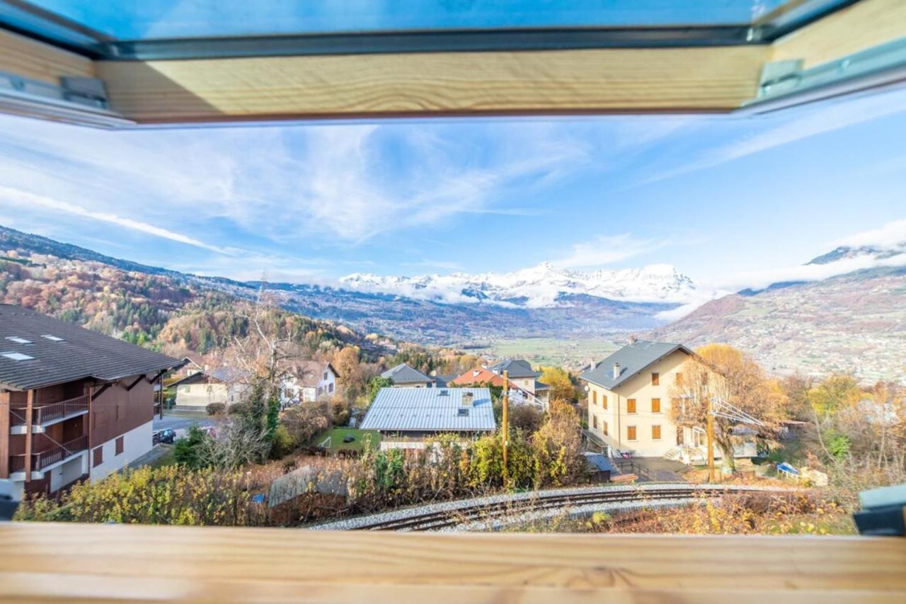 Duplex Apartment In The Heart Of The City With Mountain & Countryside Views Saint-Gervais-les-Bains Exterior foto